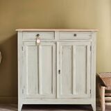 Vintage Parisian buffet with patina in solid wood | Léonie