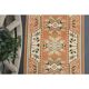 Vintage Turkish Hand-Knotted Wool Cotton Orange Runner Rug 77x276