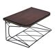 Vintage Floating Wall Shelf with Drawer, Teak String Rack 60's design