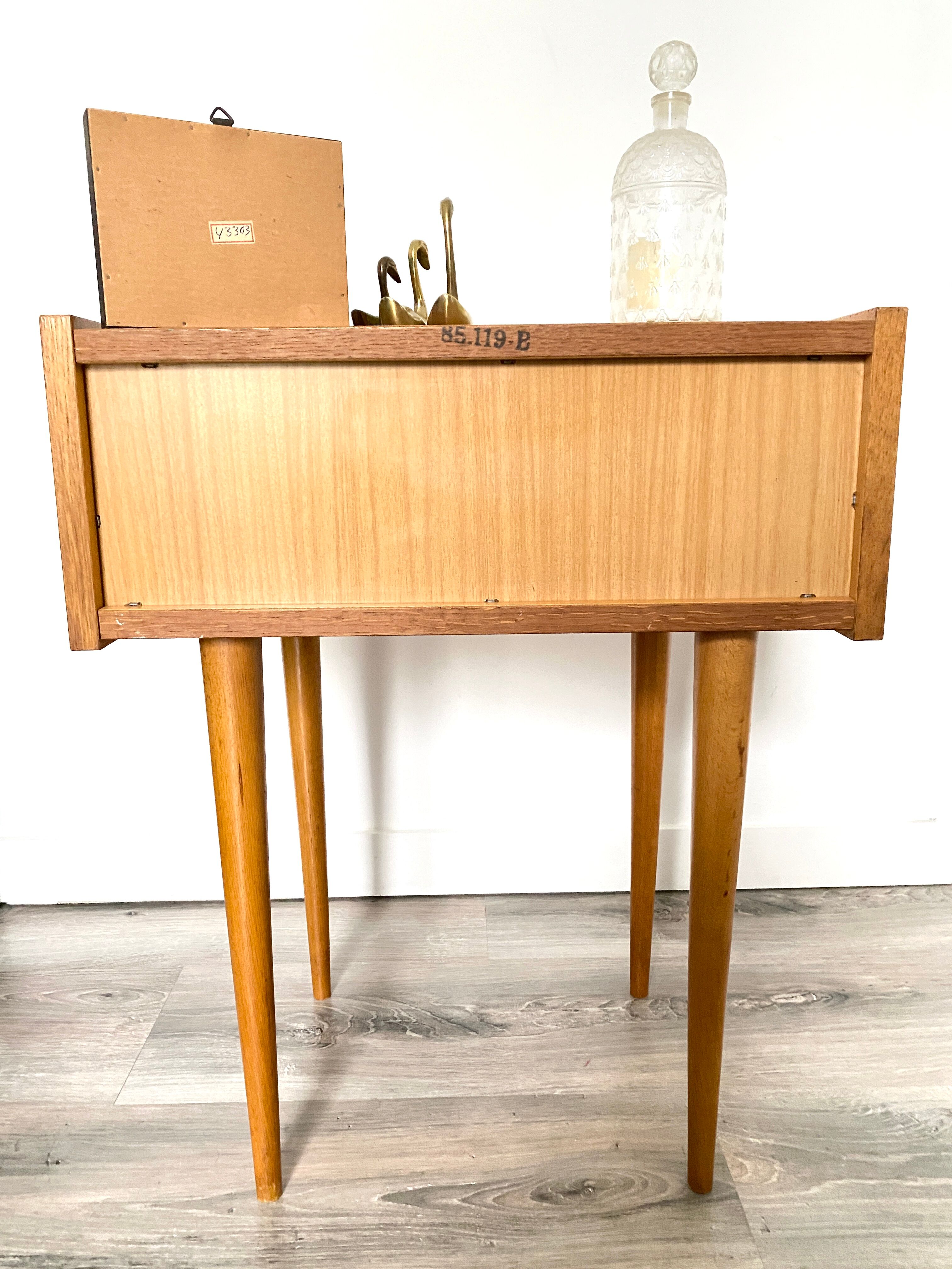 Vintage bedside table