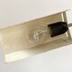 Mid century desk lamp with a rectangular shade