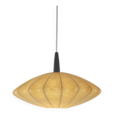 Vintage cocoon pendant lamp in UFO shape, 1960s
