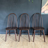 Trois chaises vintage