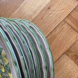 Lemon tree pattern dessert plates - Italian ceramic