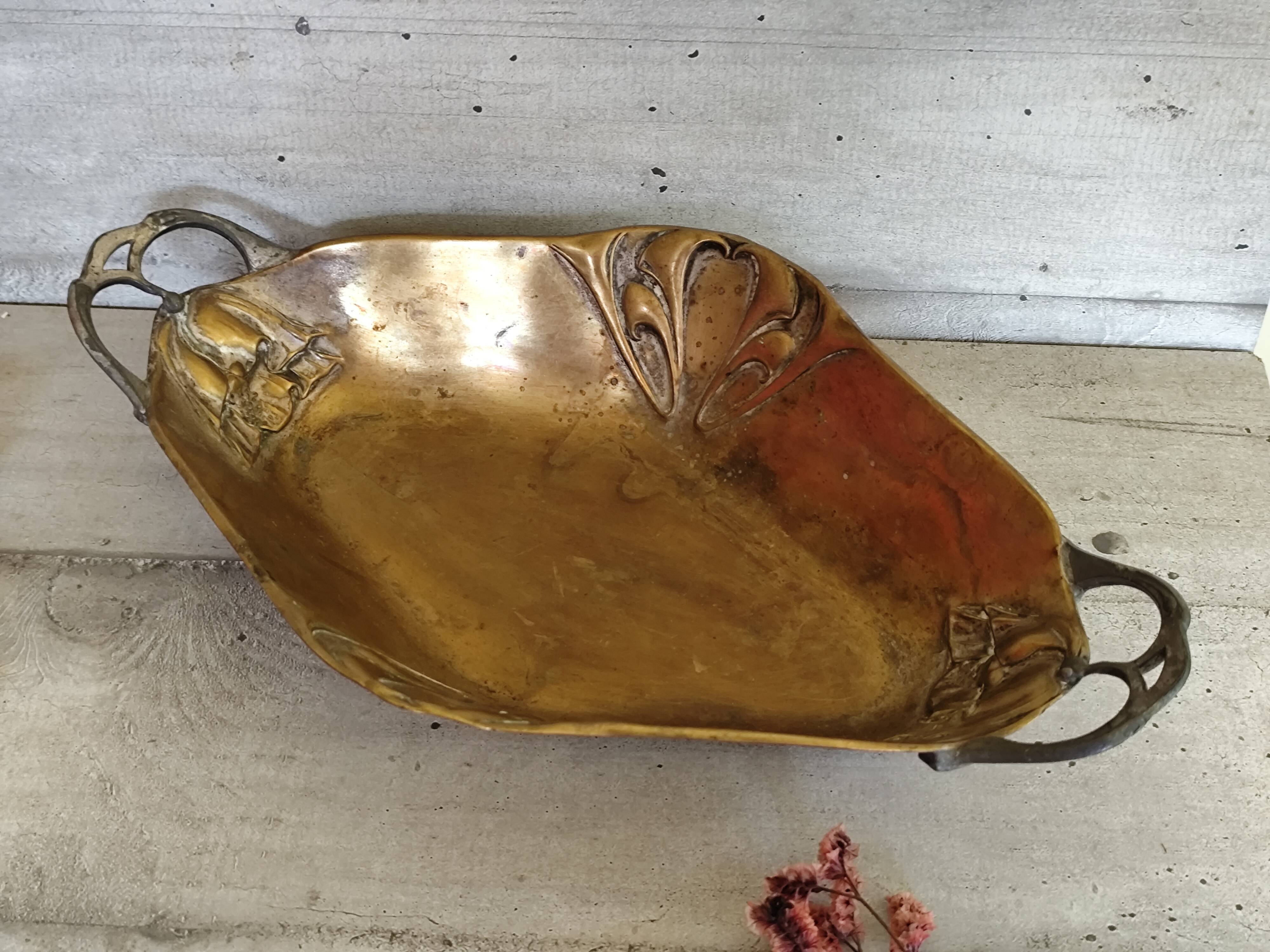 Art Nouveau bread basket