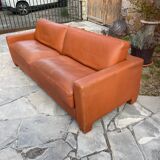 Sofa and Two Armchairs by De Sede