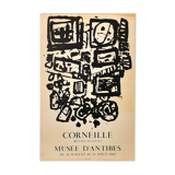 Lithographic poster by Guillaume Corneille - 1963