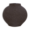Vase en ceramique '‘lune [s] - noir’