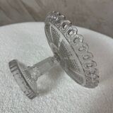 Glass fruit bowl, circa 1900