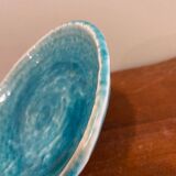 Assiette bleu lagon
