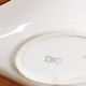 Petit plat vintage creux motif fleurs