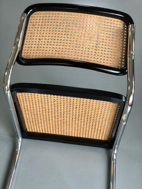 Pair of chairs Cesca B32 Marcel Breuer