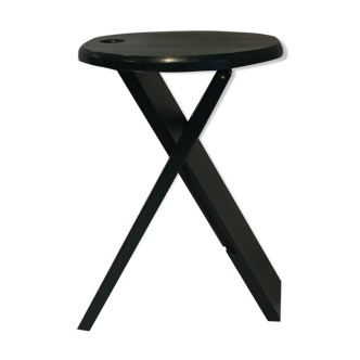 Suzy green folding stool, design Adrian Reed, 1980s