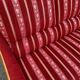 Louis XV 2-seater canapé B. Marly France 1950 solid wood burgundy velvet