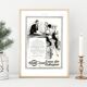 Vintage poster 30s Eau de Cologne