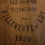 Sac en toile de jute 1959