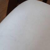 6 Scandinavian chairs skaï white