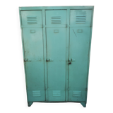 Vintage metal locker cabinet