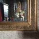 Golden Louis-Philippe mirror 50x68cm