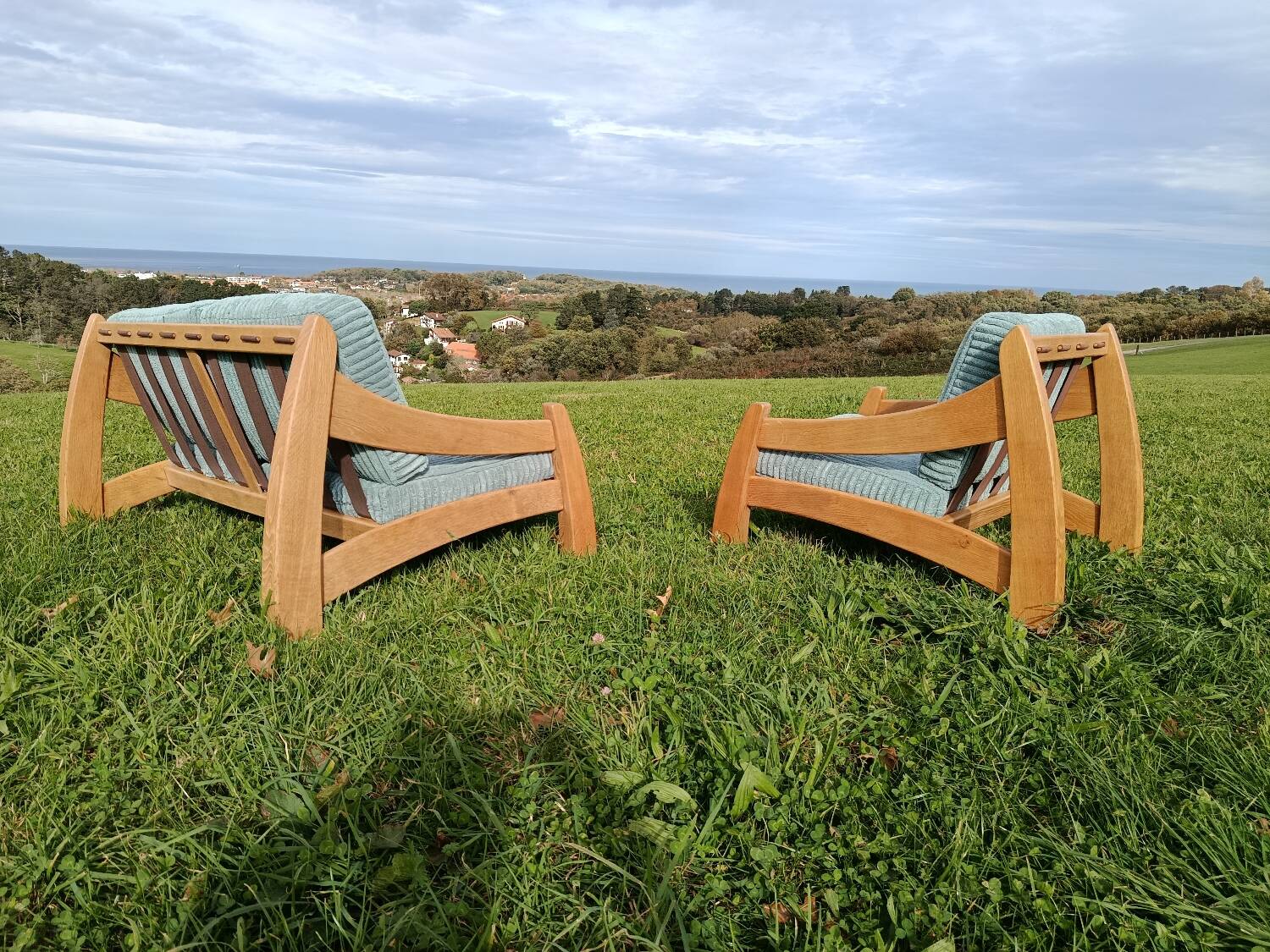 Brutalist living room, Sweden, 1960s