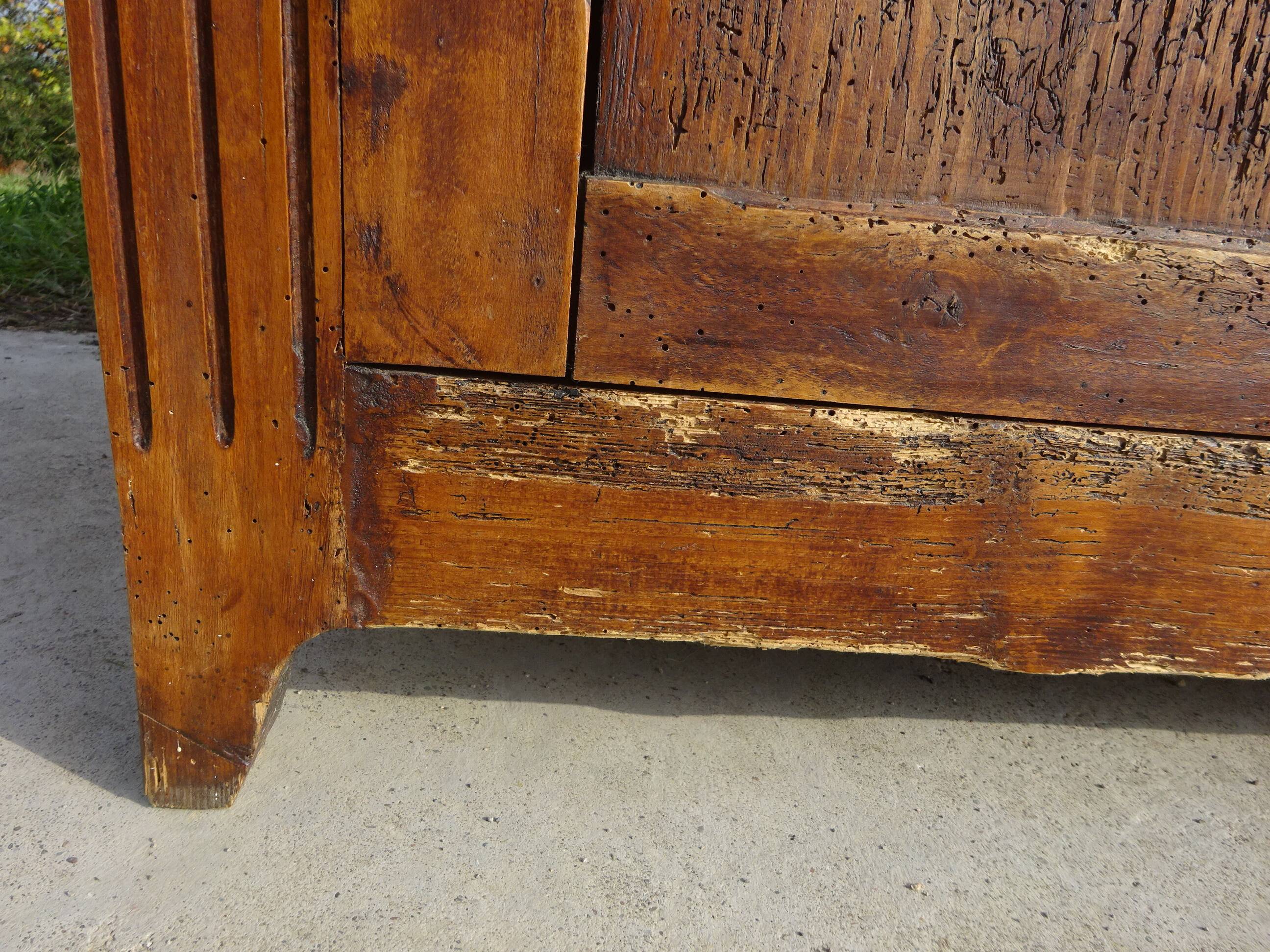 Very old Parisian sideboard