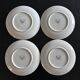 Uno Habitat 4-piece plate set
