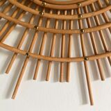 Vintage ortf rattan mirror