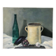 tableau huile sur toile nature morte vintage