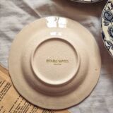 Trio of earthenware saucers