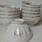Set of ten bowls