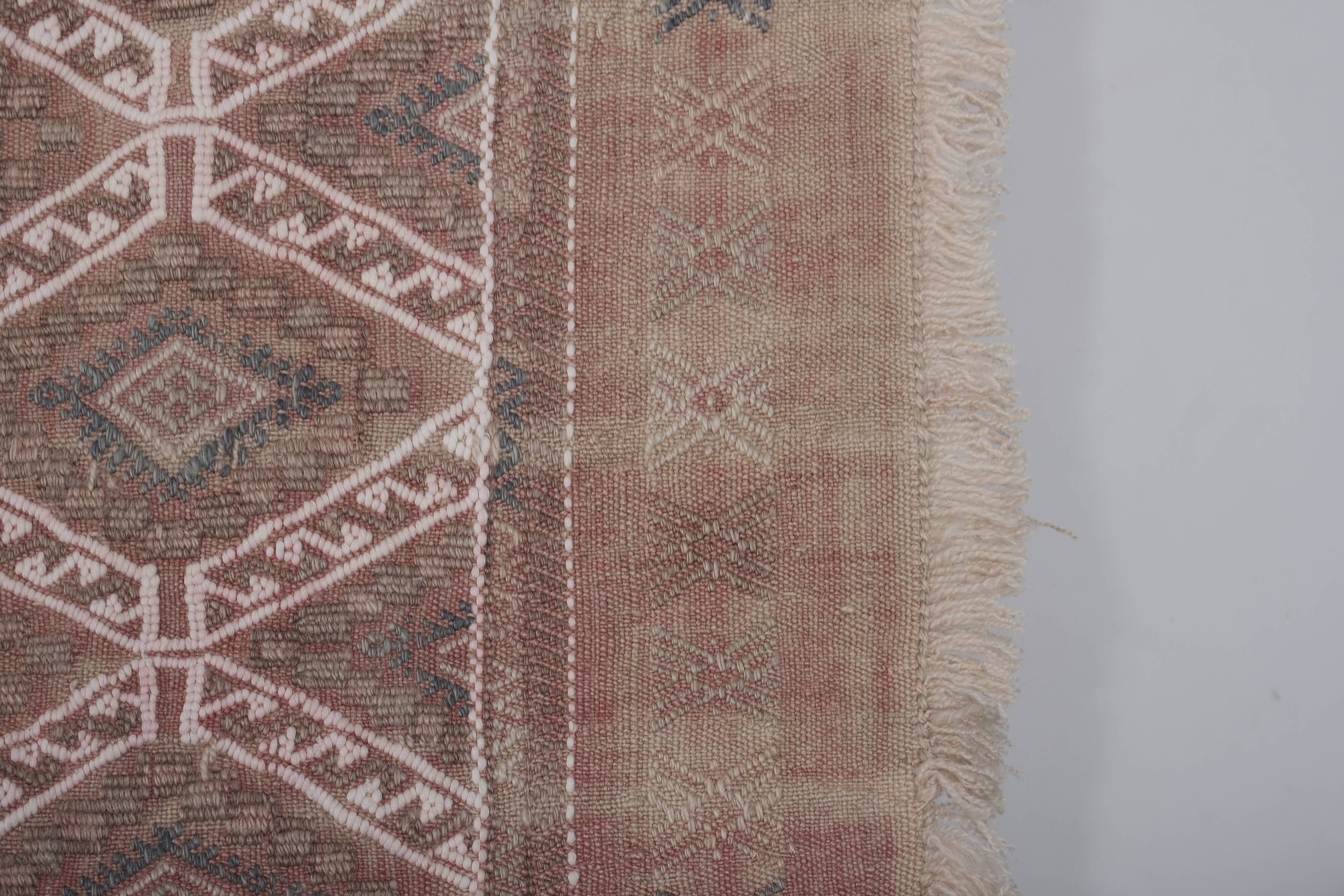 Vintage Turkish Oushak Handwoven Rug 167x238 cm
