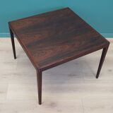 Table basse en palissandre, design danois, années 1970, production : Danemark
