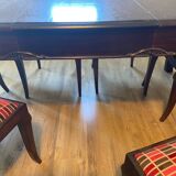 Dining table and 6 Art Deco chairs