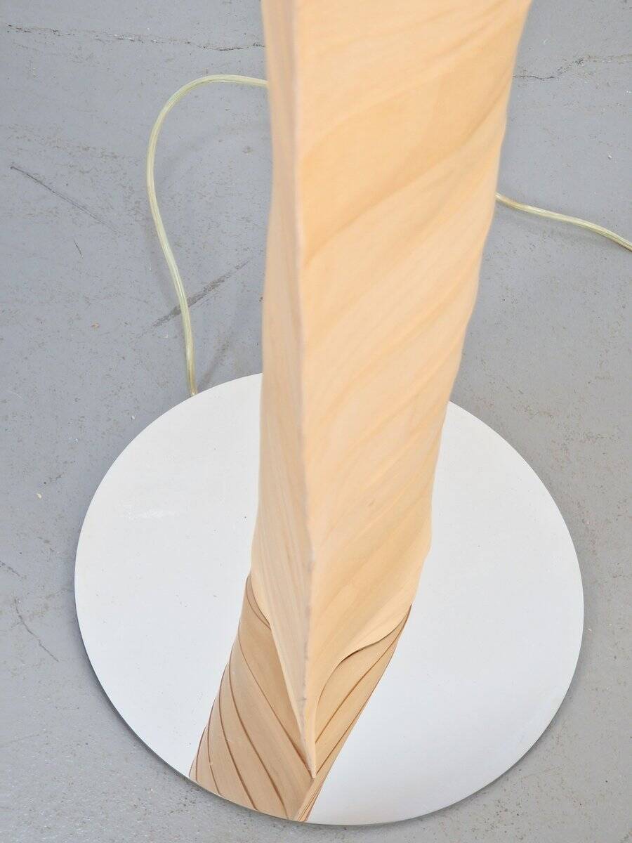 Modern Wooden Wing Floor Lamp from Gamma Delta Group SRL Padova, Italy, 1990s