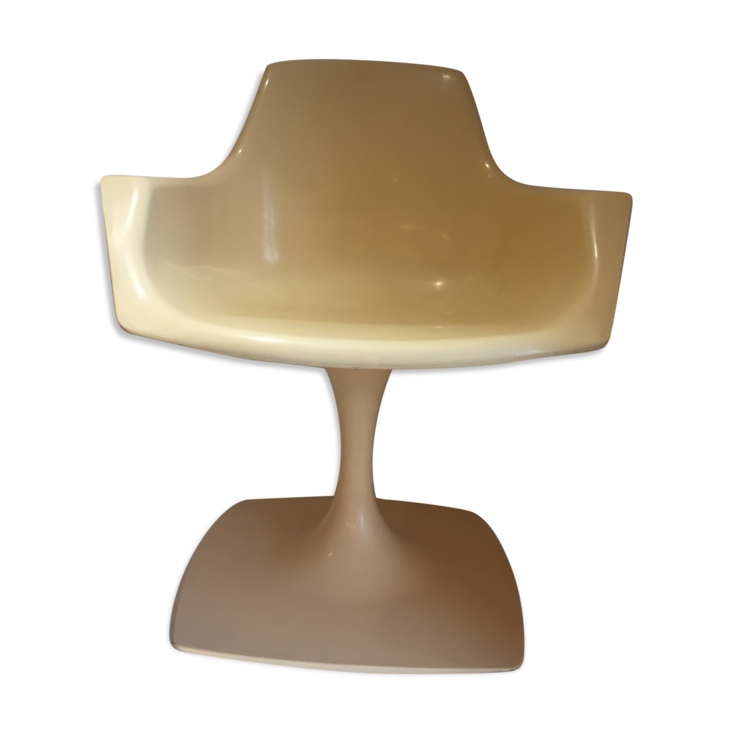 Swivel armchair design Orlowski for Stamp Nurieux, France, year 1970