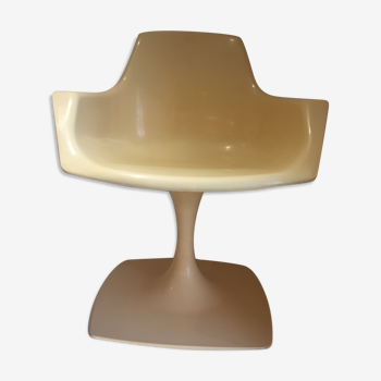 Swivel armchair design Orlowski for Stamp Nurieux, France, year 1970