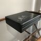 Large japanese laque box with mother-of-pearl marquetry