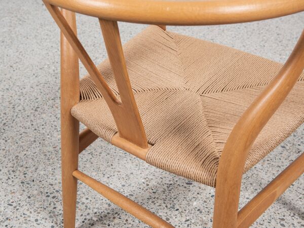 Paire de chaises Wishbone originales du milieu du siècle par Hans Wegner pour Carl Hansen & Søn