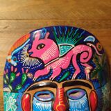 Vintage artisanal Mexican mask