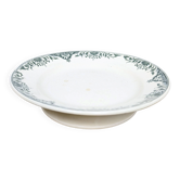 Assiette sur piédouche vintage Longchamp – modèle Chrysis