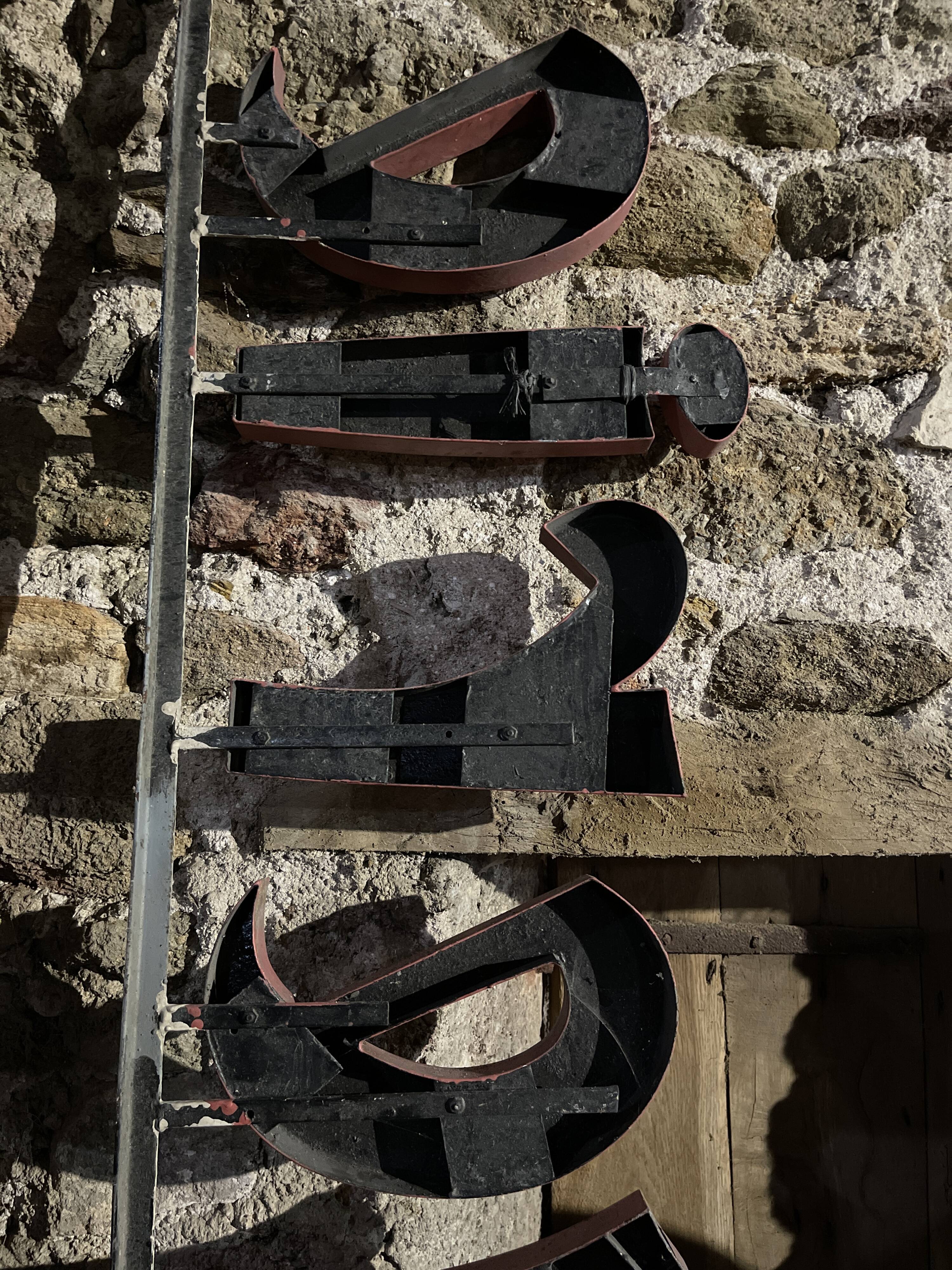 Former sign "bakery"