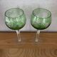 2 crystal Roemer wine glasses from the 70s/80s.