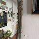 Large French Napoleon III Period Oval Bronze Wall Mirror, 19th Century