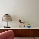 Teak and metal sideboard