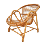 Rattan armchair 1960