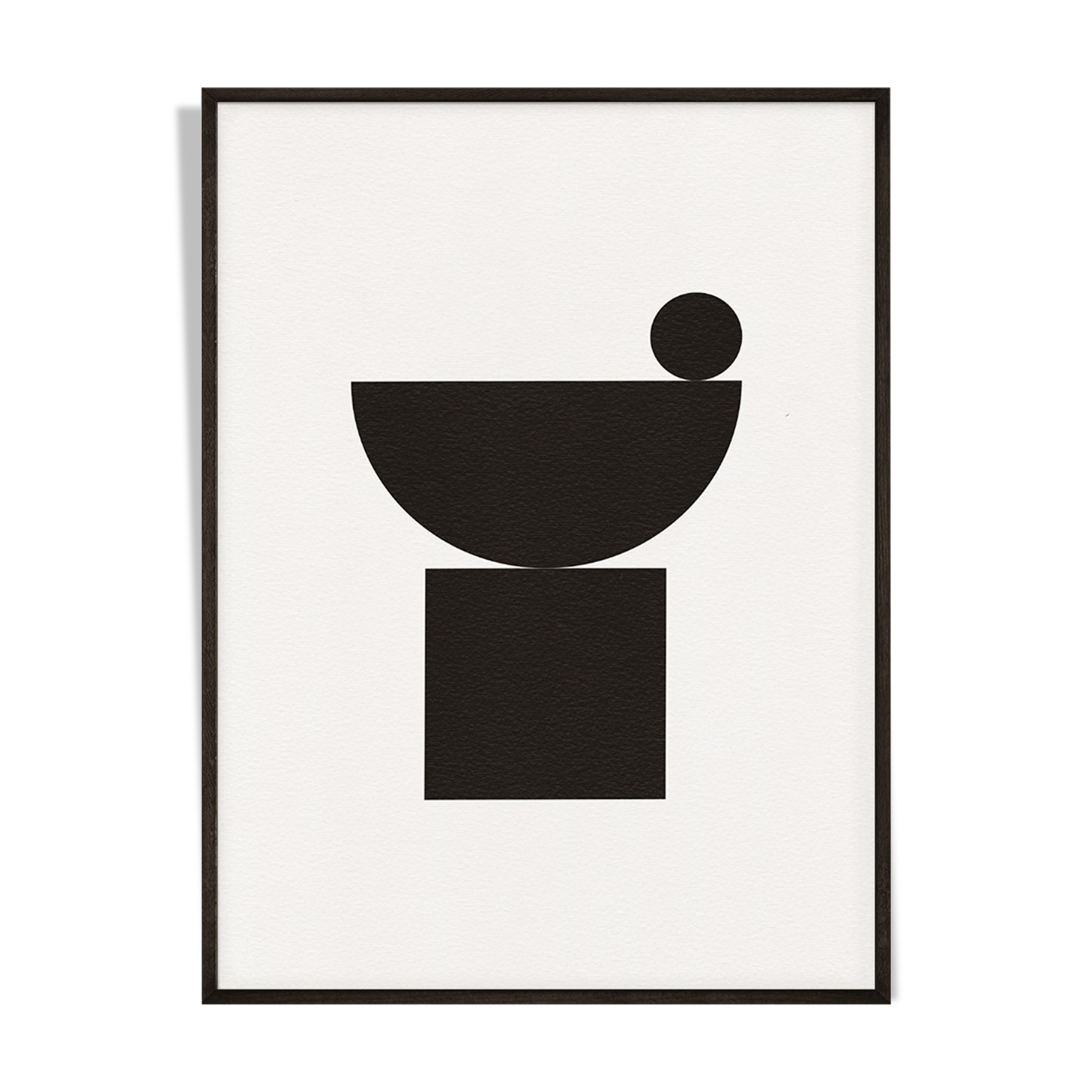 'MCM III' - Minimalist Abstract Art Poster