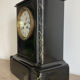 Napoleon III clock in marble and brass nineteenth century