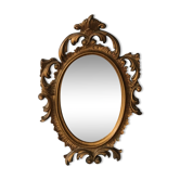 Lot de miroirs doré des années 70/80 - 19x29cm
