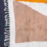 Moroccan rug in natural wool 2.5 x 1.5 m