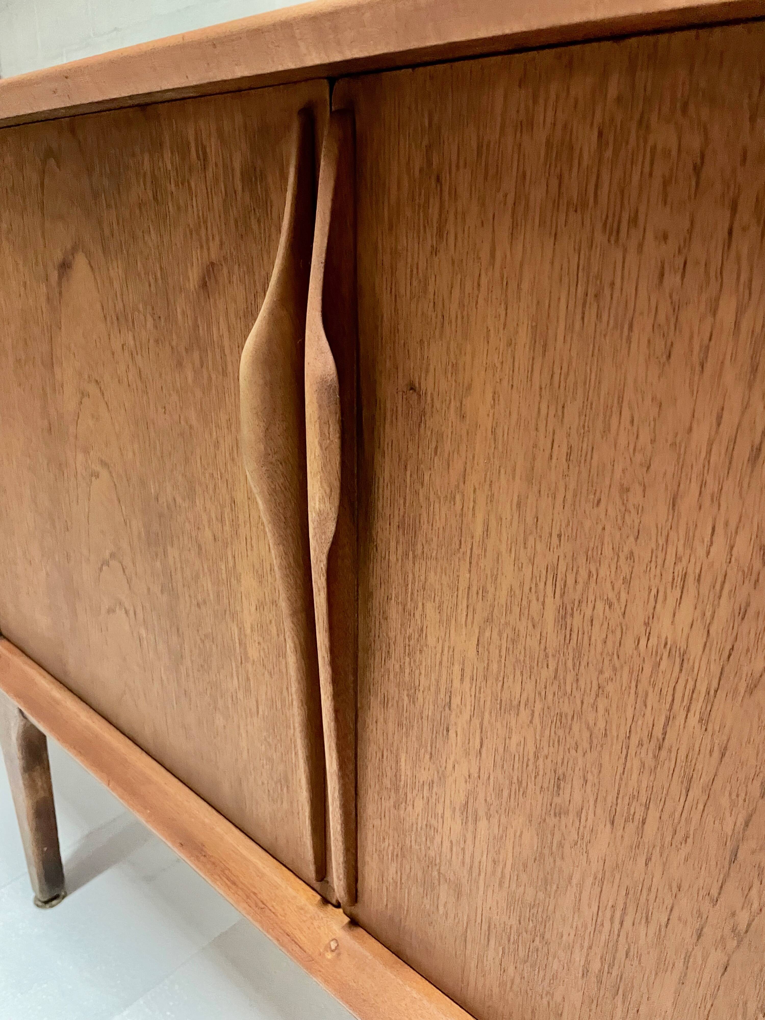 English solid teak sideboard from the 70s